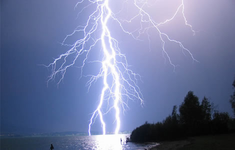 Lightning Over Water